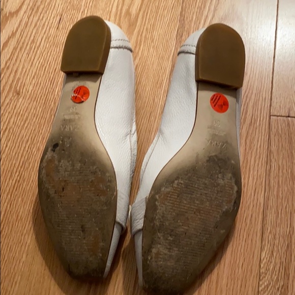 Zara size 39 white loafers - Picture 3 of 3